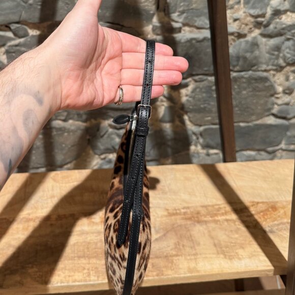 Alaïa Le Demi Leopard Print Calf Hair Bag - Picture 8 of 14